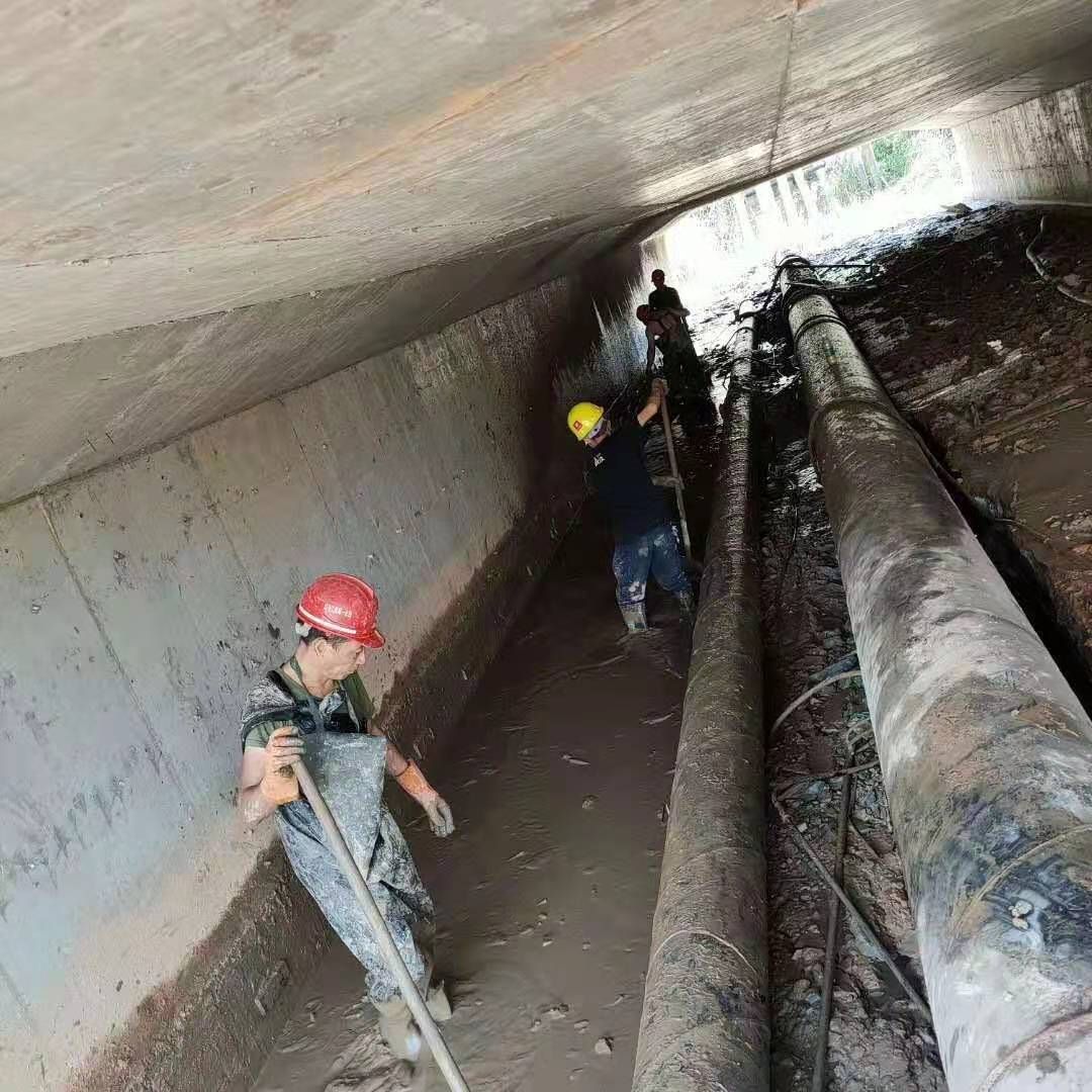 运粮湖管理区工业管道清淤