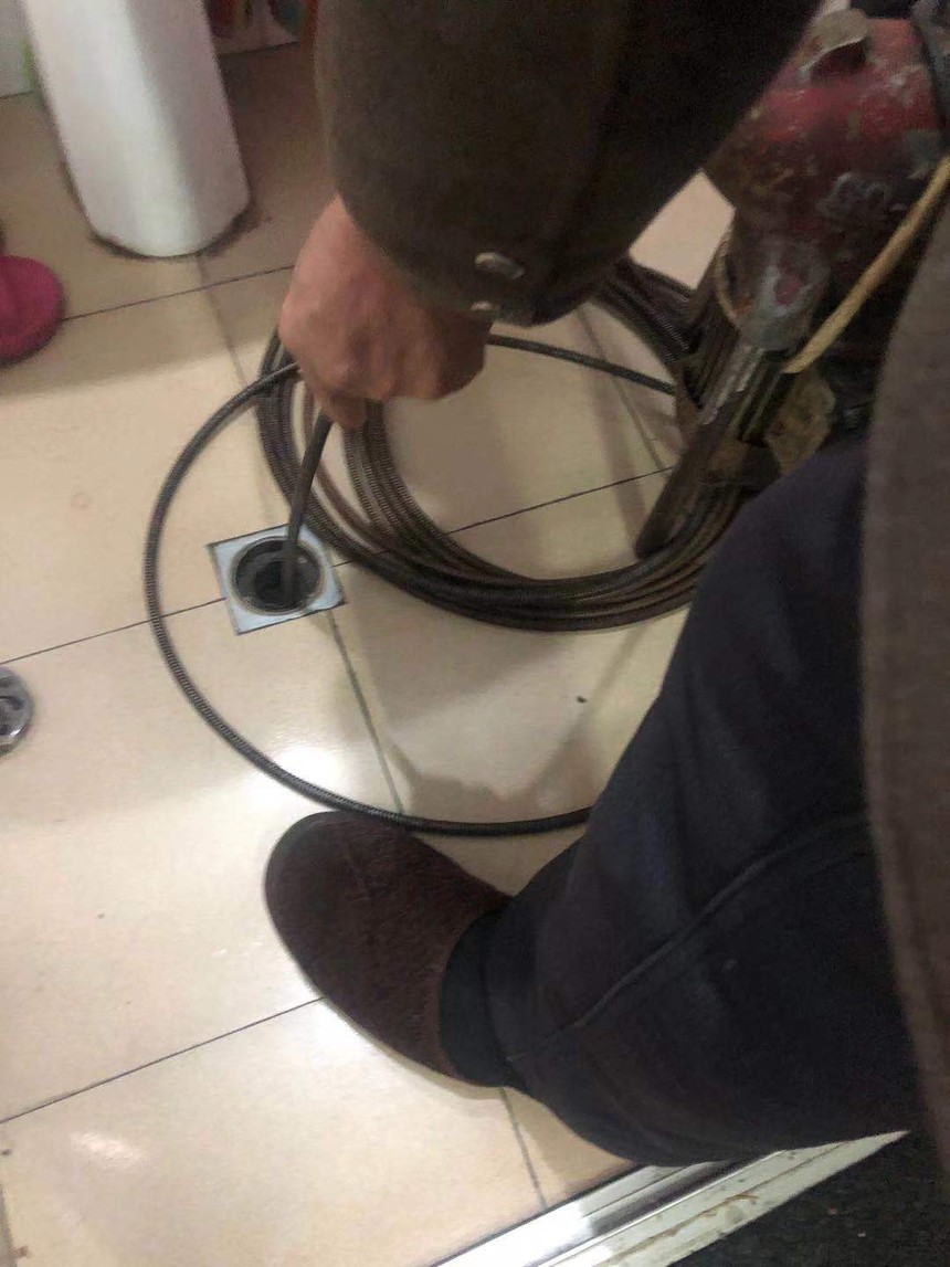 运粮湖管理区管道疏通，疏通下水道